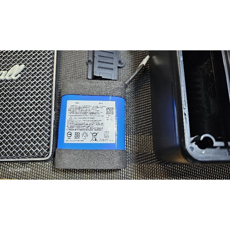อะไหล่ MarshaII แบตเตอรี่ มาแชล MarshaII stockwell 2 รุ่นแรกโลโก้ขาว แบตก้อนใหญ่ 3 เชลล์ 10.8V